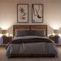 Preview: Wand-Nachttische mit LED-Leuchten 2 Stk. Braun Eichen-Optik