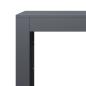 Preview: Brennholzregal Anthrazit 100x40x100 cm Stahl