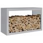 Preview: Brennholzregal 100x40x60 cm Verzinkter Stahl
