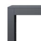 Preview: Brennholzregal Anthrazit 60x40x100 cm Stahl