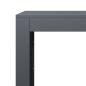 Preview: Brennholzregal Anthrazit 60x40x80 cm Stahl