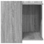 Preview: Katzenklo Grau Sonoma 53x53x51 cm Holzwerkstoff