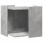 Preview: Katzenklo Betongrau 53x53x51 cm Holzwerkstoff
