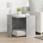 Preview: Katzenklo Betongrau 53x53x51 cm Holzwerkstoff