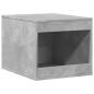Preview: Katzenklo Betongrau 47x59x42 cm Holzwerkstoff