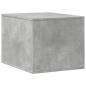 Preview: Katzenklo Betongrau 47x59x42 cm Holzwerkstoff
