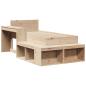 Preview: Massivholzbett ohne Matratze 80x200 cm Kiefernholz