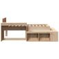 Preview: Massivholzbett ohne Matratze 80x200 cm Kiefernholz