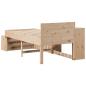 Preview: Massivholzbett ohne Matratze 80x200 cm Kiefernholz
