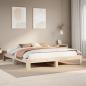 Preview: ARDEBO.de - Massivholzbett ohne Matratze 200x200 cm Kiefer