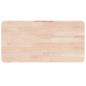 Preview: Werkbank 100x60x(73-99,5) cm Massivholz Eiche Rechteckig