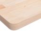 Preview: Werkbank 100x60x(73-99,5) cm Massivholz Eiche Rechteckig