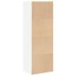 Preview: Bücherregal Weiß 40x30x114 cm Holzwerkstoff