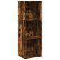 Preview: Bücherregal Räuchereiche 40x30x114 cm Holzwerkstoff