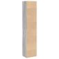 Preview: Bücherregal Grau Sonoma 40x30x189 cm Holzwerkstoff