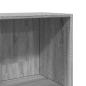 Preview: Bücherregal Grau Sonoma 40x30x189 cm Holzwerkstoff
