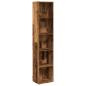Preview: Bücherregal Altholz-Optik 40x30x189 cm Holzwerkstoff