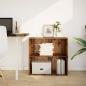 Preview: B?cherregal Altholz-Optik 80x30x77 cm Holzwerkstoff