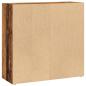 Preview: B?cherregal Altholz-Optik 80x30x77 cm Holzwerkstoff