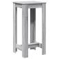 Preview: Bartisch Grau Sonoma 51x50x103,5 cm Holzwerkstoff