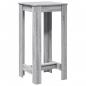 Preview: Bartisch Grau Sonoma 51x50x103,5 cm Holzwerkstoff