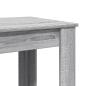 Preview: Bartisch Grau Sonoma 51x50x103,5 cm Holzwerkstoff