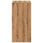 Preview: Bartisch Artisan-Eiche 51x50x103,5 cm Holzwerkstoff
