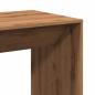 Preview: Bartisch Artisan-Eiche 51x50x103,5 cm Holzwerkstoff