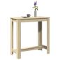 Preview: ARDEBO.de - Bartisch Sonoma-Eiche 102x50x103,5 cm Holzwerkstoff