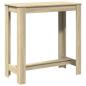 Preview: Bartisch Sonoma-Eiche 102x50x103,5 cm Holzwerkstoff