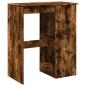 Preview: Bartisch mit Regal Räuchereiche 90x47,5x103,5 cm Holzwerkstoff
