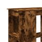 Preview: Bartisch mit Regal Räuchereiche 90x47,5x103,5 cm Holzwerkstoff