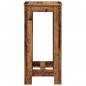 Preview: Bartisch Altholz-Optik 51x50x103,5 cm Holzwerkstoff