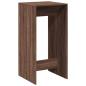Preview: Bartisch Braun Eichen-Optik 51x50x103,5 cm Holzwerkstoff