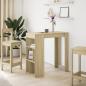 Preview: Bartisch mit Regal Sonoma-Eiche 102x50x103,5 cm Holzwerkstoff