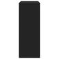 Preview: Bartisch mit Regal Schwarz 90x40x103,5 cm Holzwerkstoff