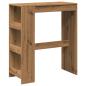 Preview: Bartisch mit Regal Artisan-Eiche 90x40x103,5 cm Holzwerkstoff