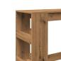 Preview: Bartisch mit Regal Artisan-Eiche 90x40x103,5 cm Holzwerkstoff