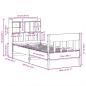 Preview: Massivholzbett ohne Matratze Wachsbraun 75x190 cm Kiefernholz