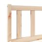 Preview: Massivholzbett Extra Lang ohne Matratze 90x210 Kiefernholz