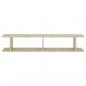 Preview: Wandregale 2 Stk. Sonoma-Eiche 105x18x20 cm Holzwerkstoff