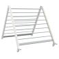 Preview: Wäscheständer für Badewanne Ausziehbar 53-90 cm Aluminium