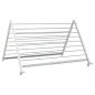 Preview: Wäscheständer für Badewanne Ausziehbar 53-90 cm Aluminium