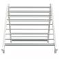 Preview: Wäscheständer für Badewanne Ausziehbar 53-90 cm Aluminium