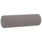 Preview: 2-Sitzer-Sofa mit Zierkissen Taupe 120 cm Stoff