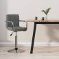 Preview: ARDEBO.de - Barhocker Hellgrau Stoff