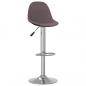 Preview: Barhocker 2 Stk. Taupe Stoff