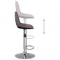 Preview: Barhocker 2 Stk. Taupe Stoff
