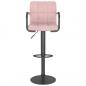 Preview: Barhocker Rosa Samt
