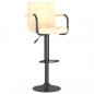 Preview: Barhocker 2 Stk. Creme Samt